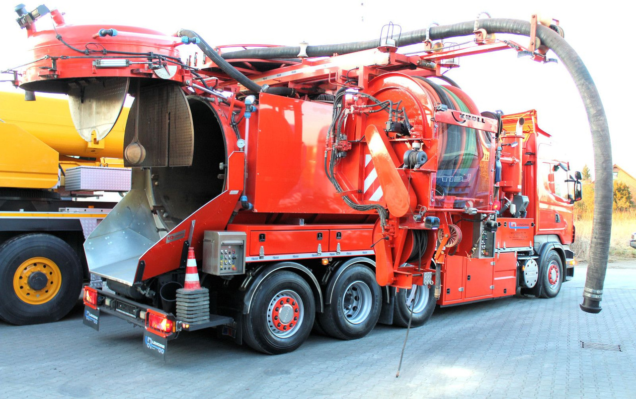 Scania R560 V8 8x4 Kroll 20m³ WRG 2x HD-Pumpe 620 Liter - Каналопочистваща машина: снимка 3 Scania R560 V8 8x4 Kroll 20m³ WRG 2x HD-Pumpe 620 Liter - Каналопочистваща машина: снимка 3