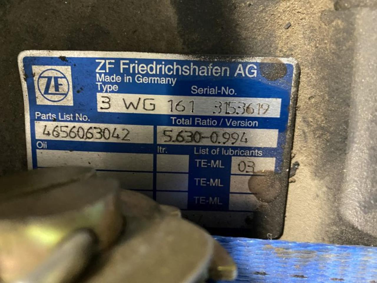 ZF 3WG161 - Трансмисия за Подемно-транспортна техника: снимка 5 ZF 3WG161 - Трансмисия за Подемно-транспортна техника: снимка 5
