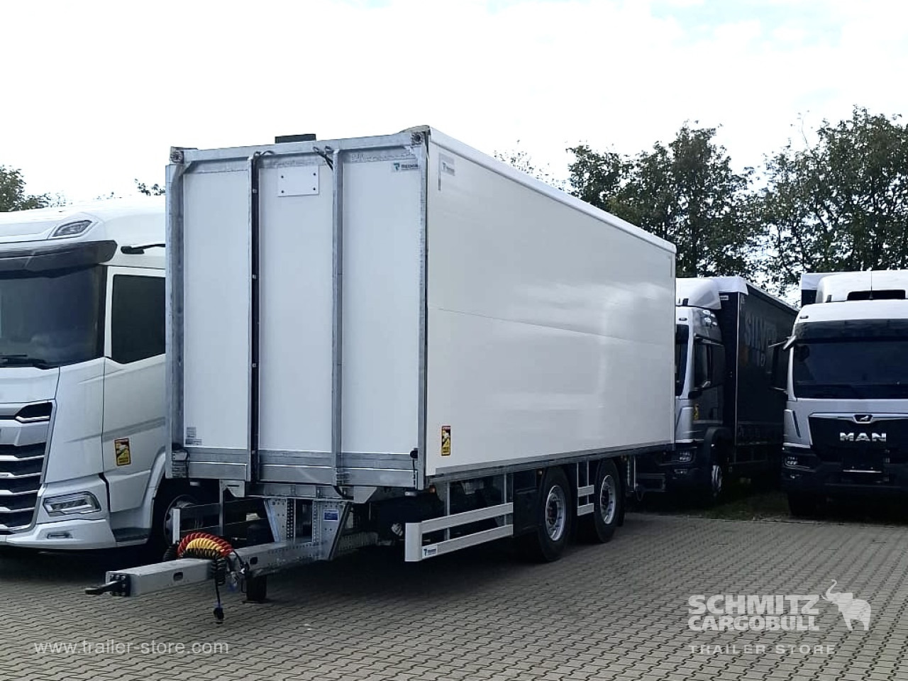 Anhänger Trockenfrachtkoffer Standard - Затворена каросерия ремарке: снимка 1 Anhänger Trockenfrachtkoffer Standard - Затворена каросерия ремарке: снимка 1