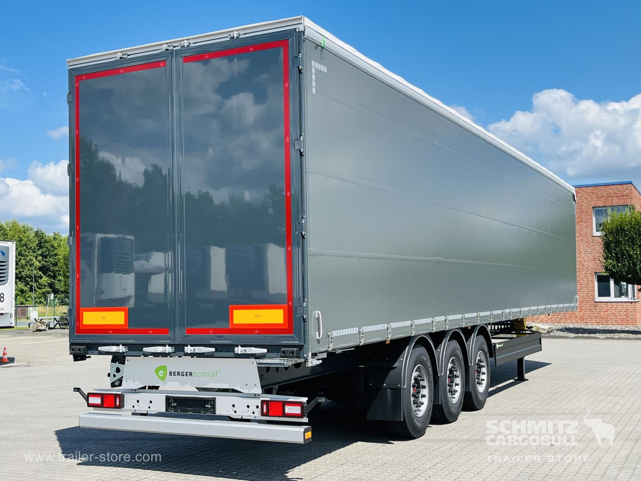 BERGER Auflieger Curtainsider Standard - Брезентово полуремарке: снимка 1 BERGER Auflieger Curtainsider Standard - Брезентово полуремарке: снимка 1