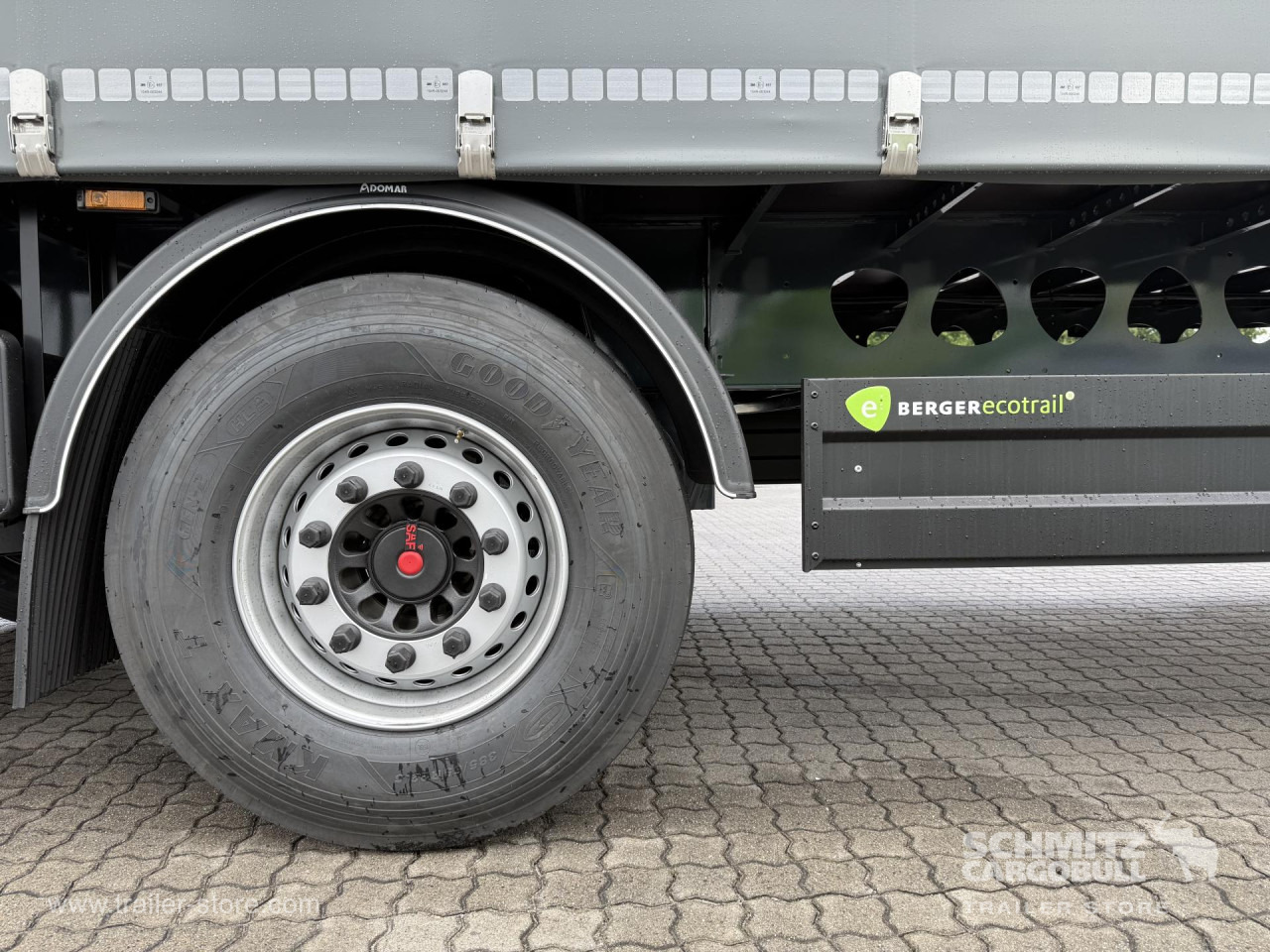 BERGER Auflieger Curtainsider Standard - Брезентово полуремарке: снимка 5 BERGER Auflieger Curtainsider Standard - Брезентово полуремарке: снимка 5