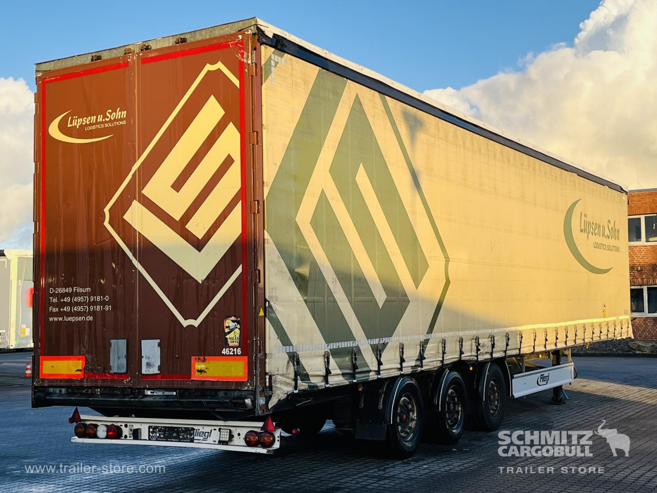 FLIEGL Auflieger Curtainsider Mega - Брезентово полуремарке: снимка 4 FLIEGL Auflieger Curtainsider Mega - Брезентово полуремарке: снимка 4