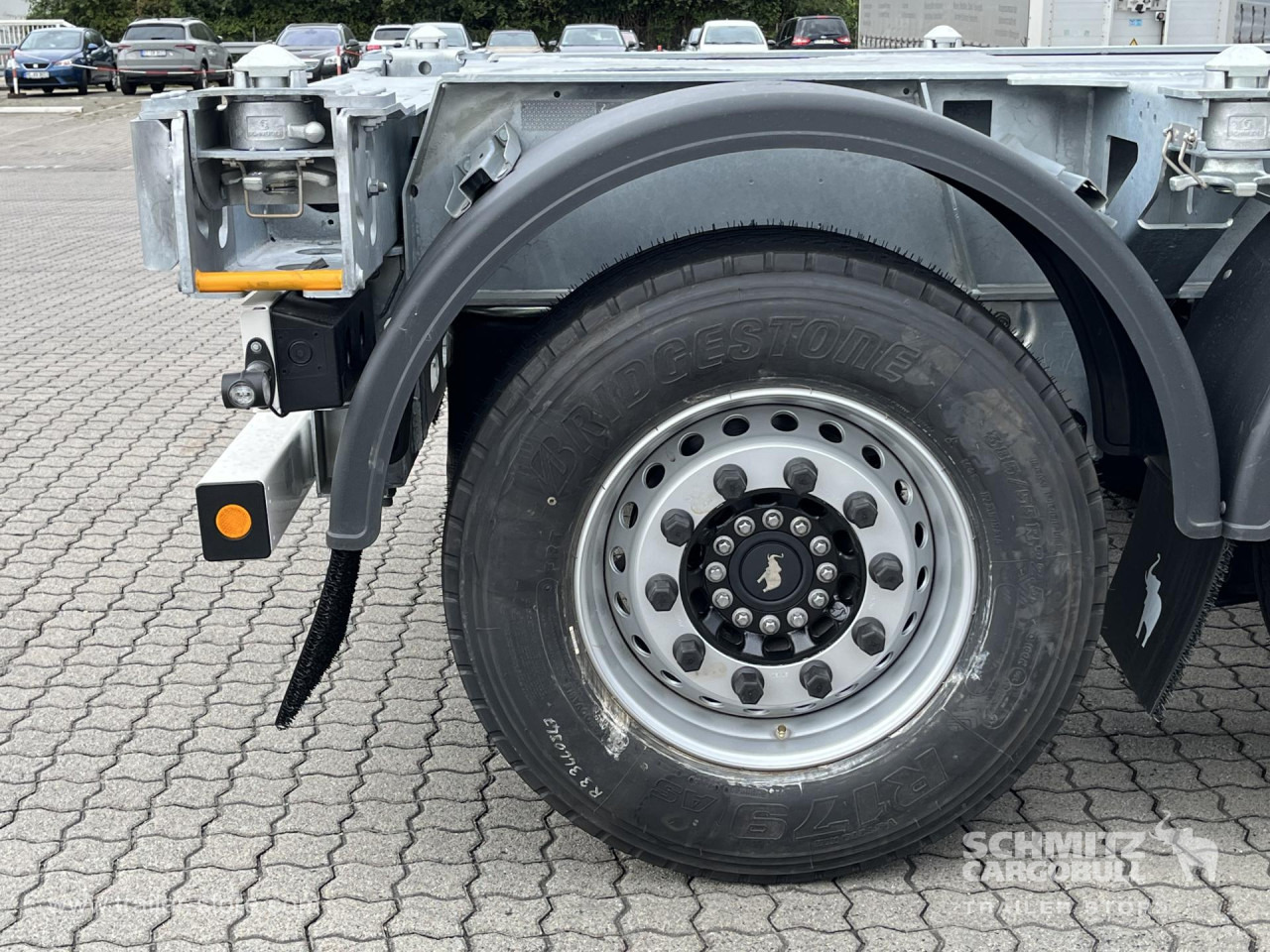 SCHMITZ Auflieger Containerfahrgestell Standard - Контейнеровоз/ Сменна каросерия полуремарке: снимка 4 SCHMITZ Auflieger Containerfahrgestell Standard - Контейнеровоз/ Сменна каросерия полуремарке: снимка 4