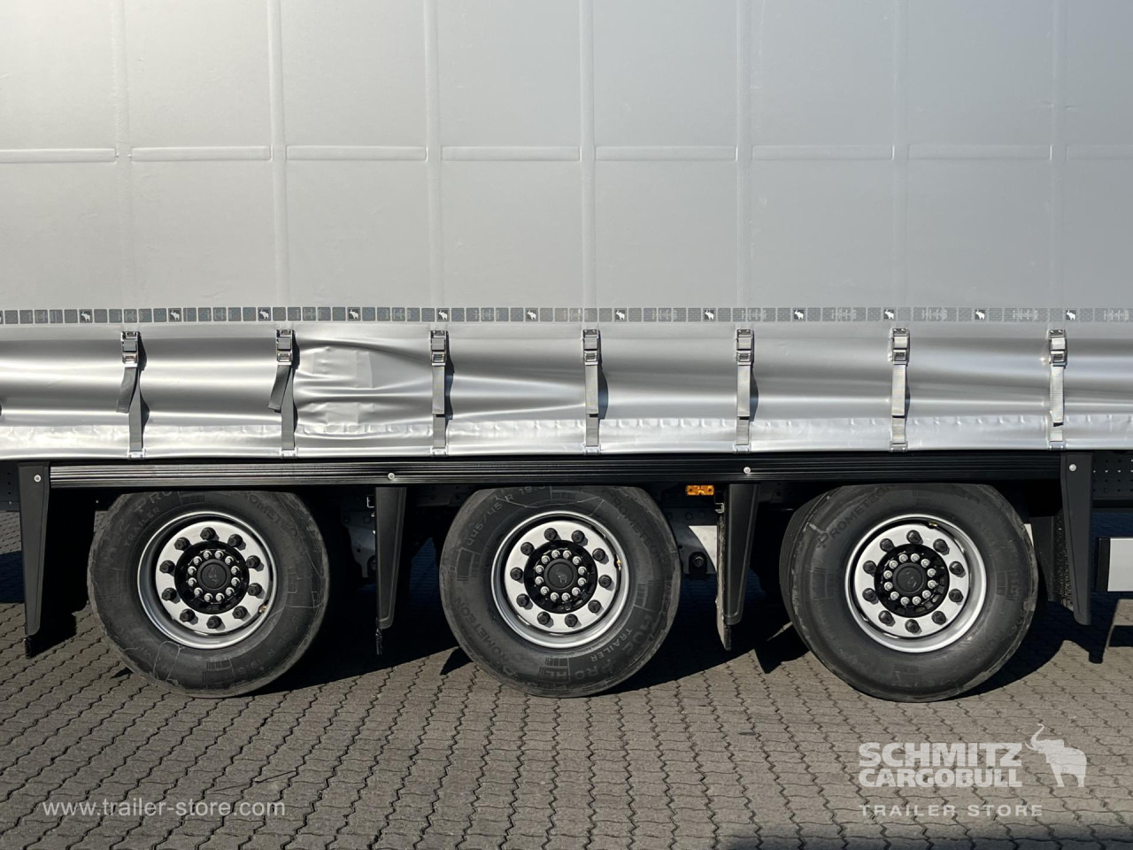 Нови Брезентово полуремарке SCHMITZ Auflieger Curtainsider Mega: снимка 14 Нови Брезентово полуремарке SCHMITZ Auflieger Curtainsider Mega: снимка 14