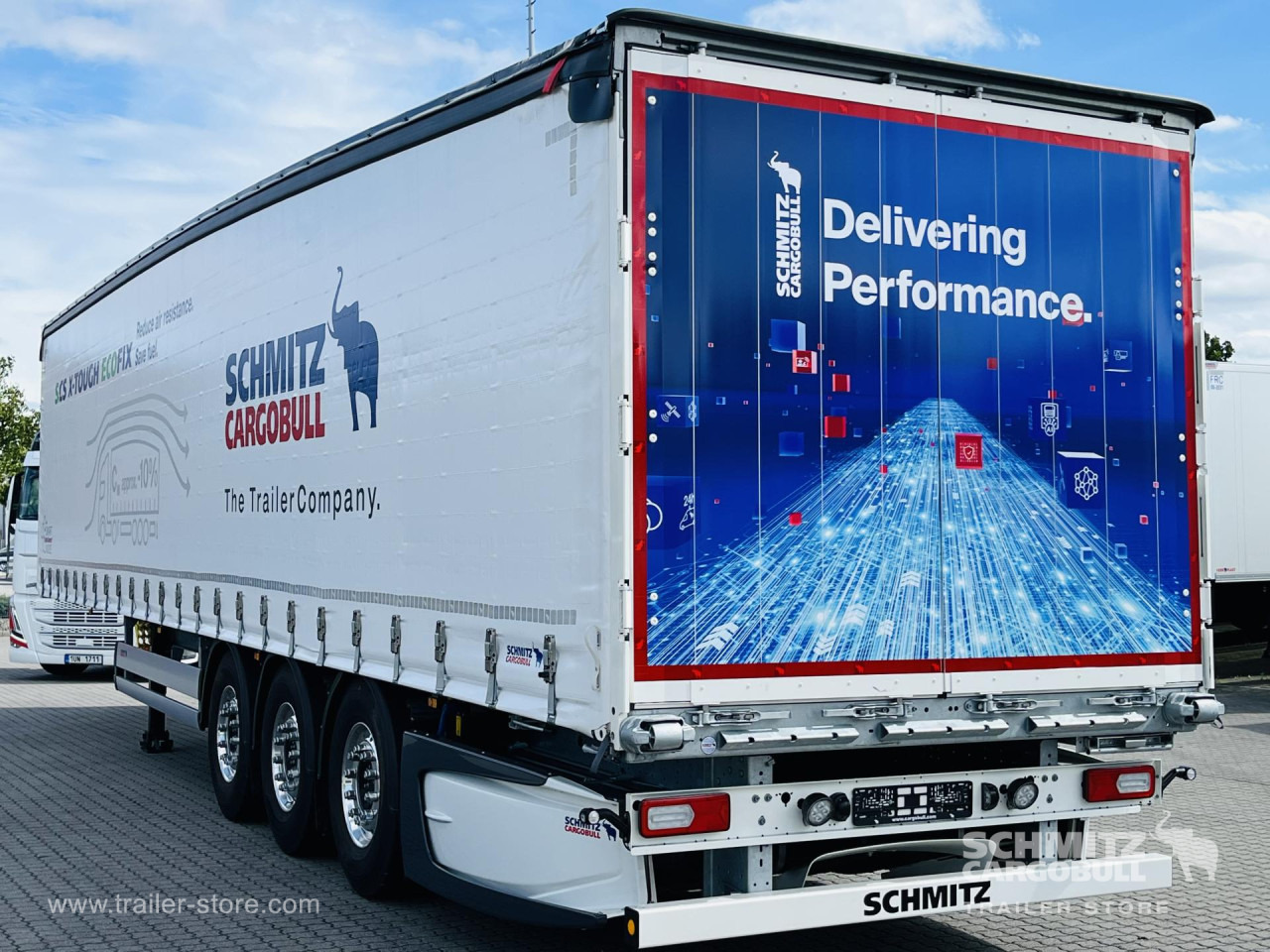 SCHMITZ Auflieger Curtainsider Standard - Брезентово полуремарке: снимка 1 SCHMITZ Auflieger Curtainsider Standard - Брезентово полуремарке: снимка 1