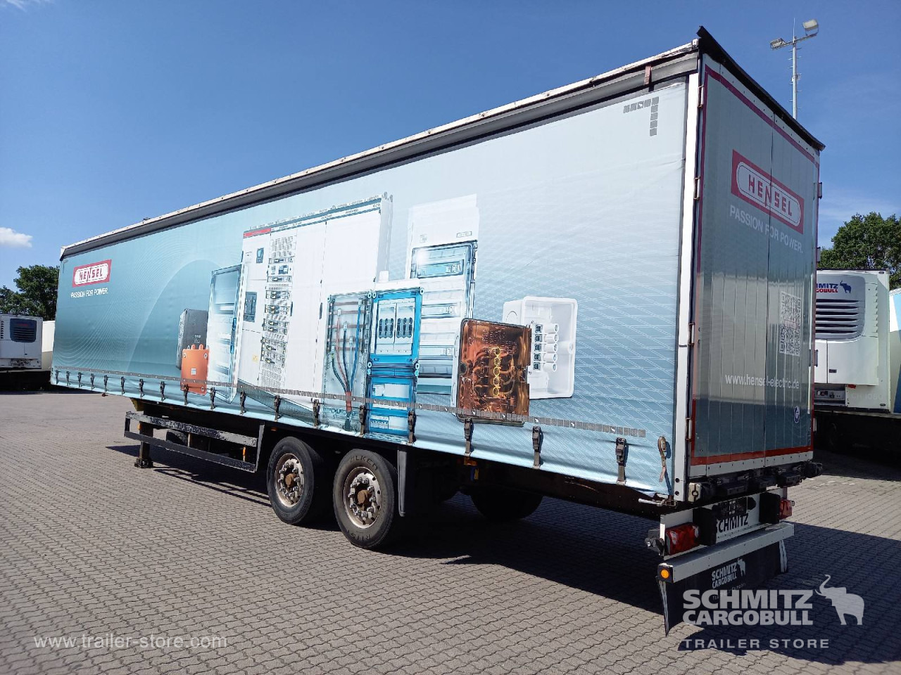 SCHMITZ Auflieger Curtainsider Standard - Брезентово полуремарке: снимка 5 SCHMITZ Auflieger Curtainsider Standard - Брезентово полуремарке: снимка 5