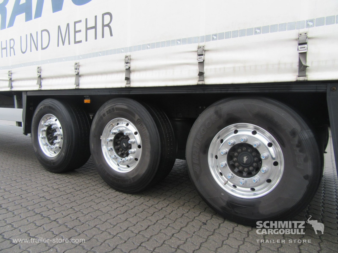 SCHMITZ Auflieger Curtainsider Standard - Брезентово полуремарке: снимка 2 SCHMITZ Auflieger Curtainsider Standard - Брезентово полуремарке: снимка 2