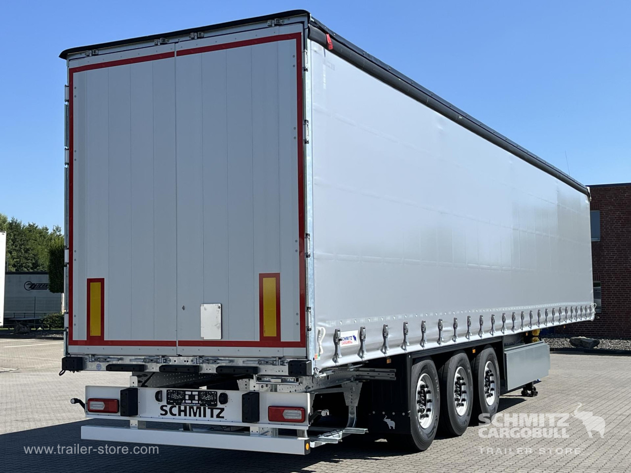 SCHMITZ Auflieger Curtainsider Standard - Брезентово полуремарке: снимка 3 SCHMITZ Auflieger Curtainsider Standard - Брезентово полуремарке: снимка 3