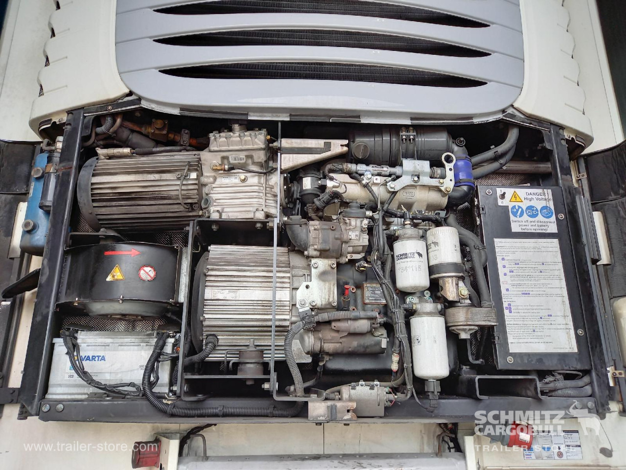 SCHMITZ Auflieger Tiefkühler Standard - Изотермичен полуремарке: снимка 3 SCHMITZ Auflieger Tiefkühler Standard - Изотермичен полуремарке: снимка 3