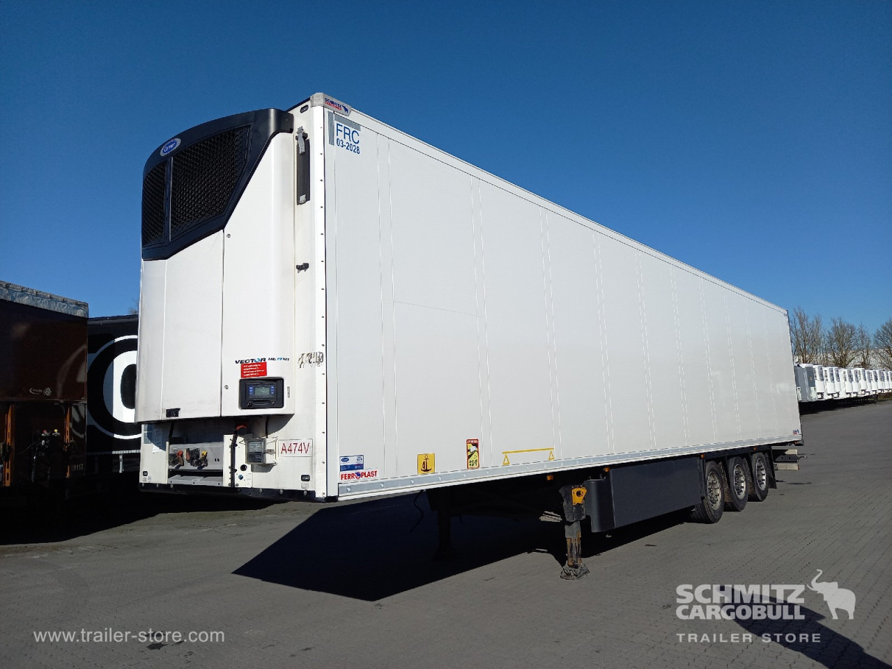 SCHMITZ Auflieger Tiefkühler Standard - Изотермичен полуремарке: снимка 1 SCHMITZ Auflieger Tiefkühler Standard - Изотермичен полуремарке: снимка 1