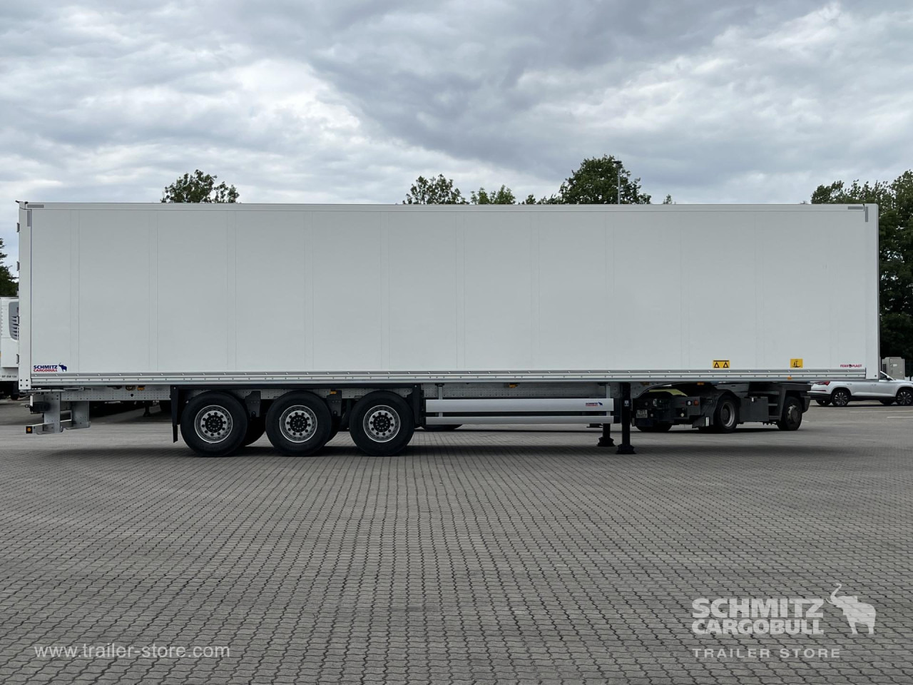 SCHMITZ Auflieger Trockenfrachtkoffer Standard Double deck - Затворена каросерия полуремарке: снимка 2 SCHMITZ Auflieger Trockenfrachtkoffer Standard Double deck - Затворена каросерия полуремарке: снимка 2