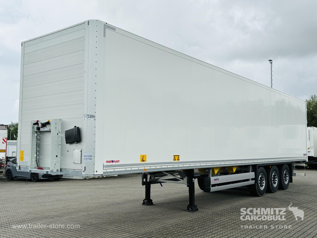 SCHMITZ Auflieger Trockenfrachtkoffer Standard Double deck - Затворена каросерия полуремарке: снимка 1 SCHMITZ Auflieger Trockenfrachtkoffer Standard Double deck - Затворена каросерия полуремарке: снимка 1