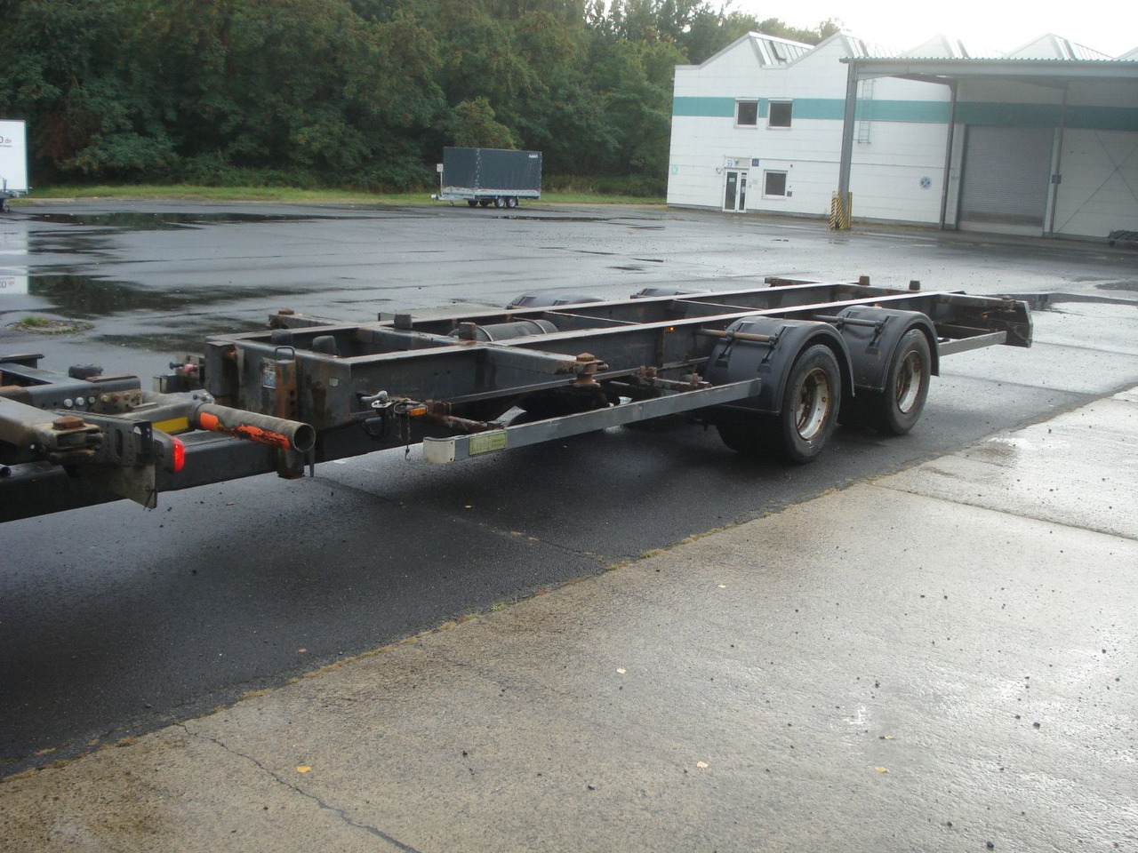 Krebs Jumbo Tandem für 7,82 WBs - Контейнеровоз/ Сменна каросерия ремарке: снимка 1 Krebs Jumbo Tandem für 7,82 WBs - Контейнеровоз/ Сменна каросерия ремарке: снимка 1