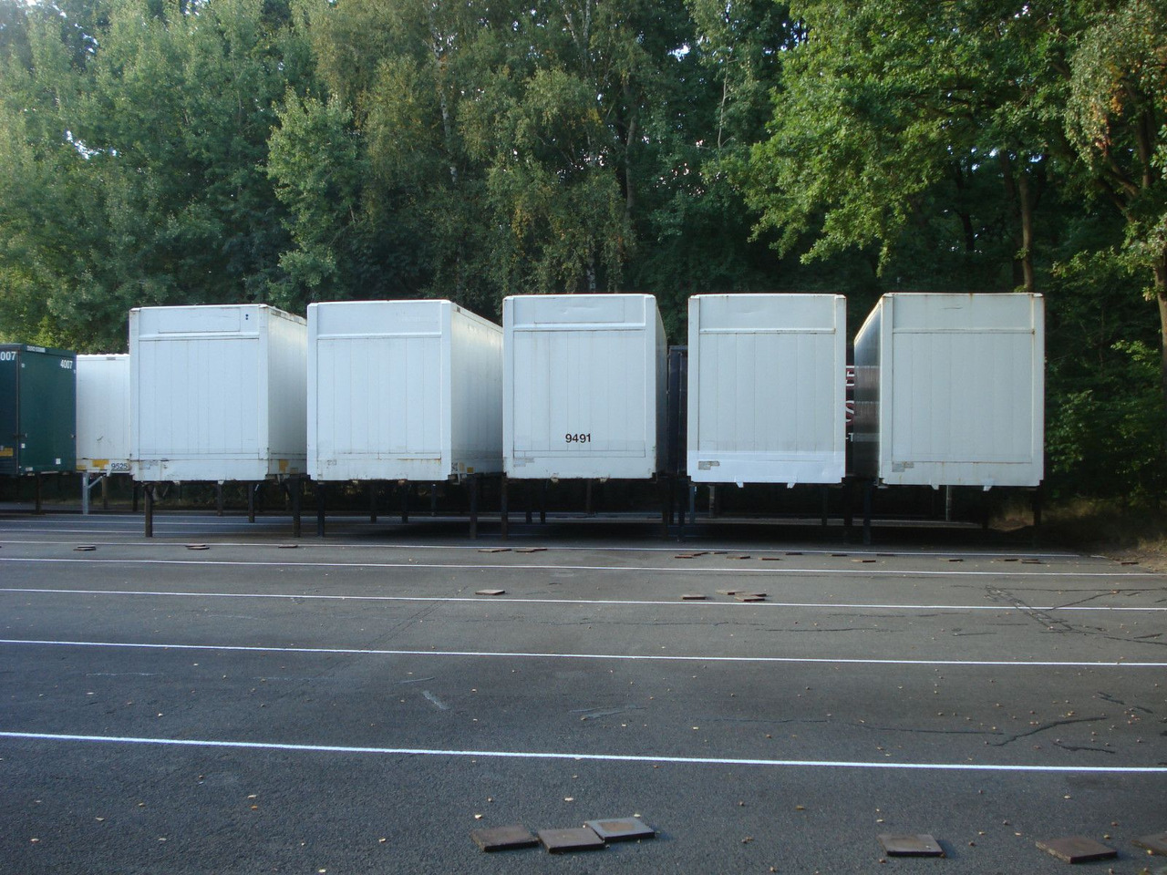 Krone WK 7,7 STG Kleider Textil Jumbo C 7,82 - Затворена каросерия ремарке: снимка 2 Krone WK 7,7 STG Kleider Textil Jumbo C 7,82 - Затворена каросерия ремарке: снимка 2