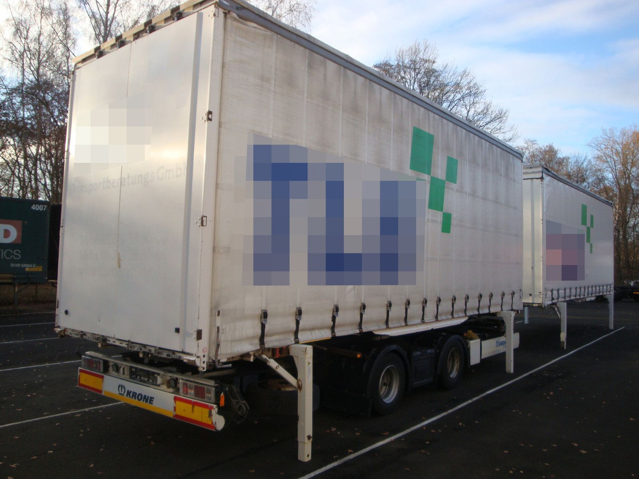 Krone ZZW 18 Jumbo Edscha Schiebeverdeck BDF 116 cbm - Контейнеровоз/ Сменна каросерия ремарке: снимка 3 Krone ZZW 18 Jumbo Edscha Schiebeverdeck BDF 116 cbm - Контейнеровоз/ Сменна каросерия ремарке: снимка 3