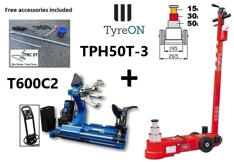 T600C2 + TPH50T-3 - Оборудване за гаражи/ Работилници: снимка 1 T600C2 + TPH50T-3 - Оборудване за гаражи/ Работилници: снимка 1