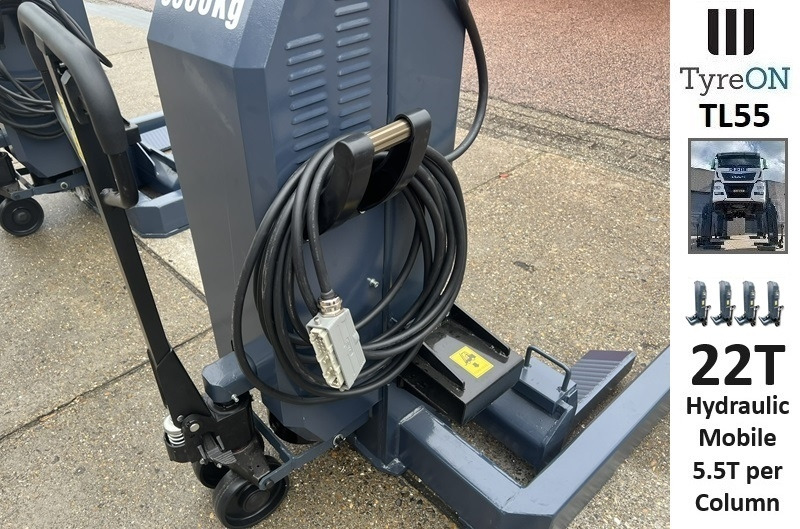 TL55-4 22T mobile truck lifts - wired - 400V - performance 3,0 kW per column - large display - liftig time <= 75 s - Оборудване за гаражи/ Работилници: снимка 3 TL55-4 22T mobile truck lifts - wired - 400V - performance 3,0 kW per column - large display - liftig time <= 75 s - Оборудване за гаражи/ Работилници: снимка 3