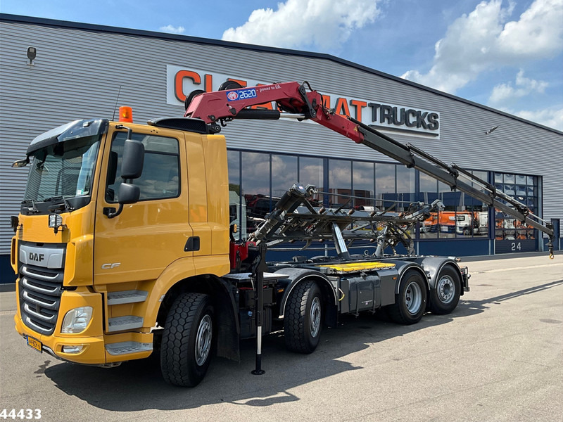 DAF DAF FAX CF 480 Euro 6 HMF 26 Tonmeter laadkraan - Камион с кабелна система, Камион с кран: снимка 2 DAF DAF FAX CF 480 Euro 6 HMF 26 Tonmeter laadkraan - Камион с кабелна система, Камион с кран: снимка 2
