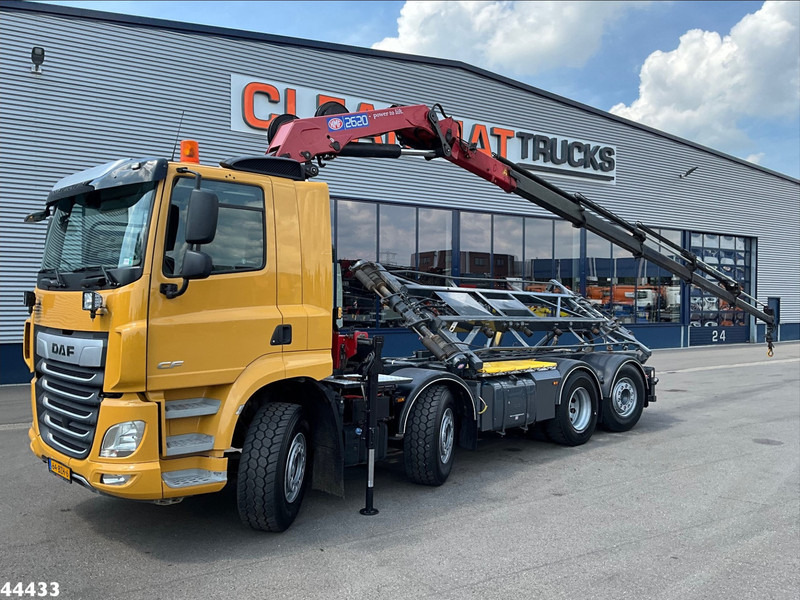 DAF DAF FAX CF 480 Euro 6 HMF 26 Tonmeter laadkraan - Камион с кабелна система, Камион с кран: снимка 3 DAF DAF FAX CF 480 Euro 6 HMF 26 Tonmeter laadkraan - Камион с кабелна система, Камион с кран: снимка 3