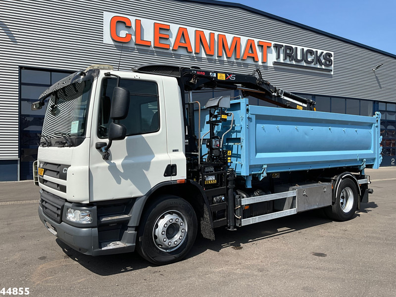 DAF FA 65 CF 250 Hiab 8 Tonmeter laadkraan - Самосвал камион, Камион с кран: снимка 3 DAF FA 65 CF 250 Hiab 8 Tonmeter laadkraan - Самосвал камион, Камион с кран: снимка 3