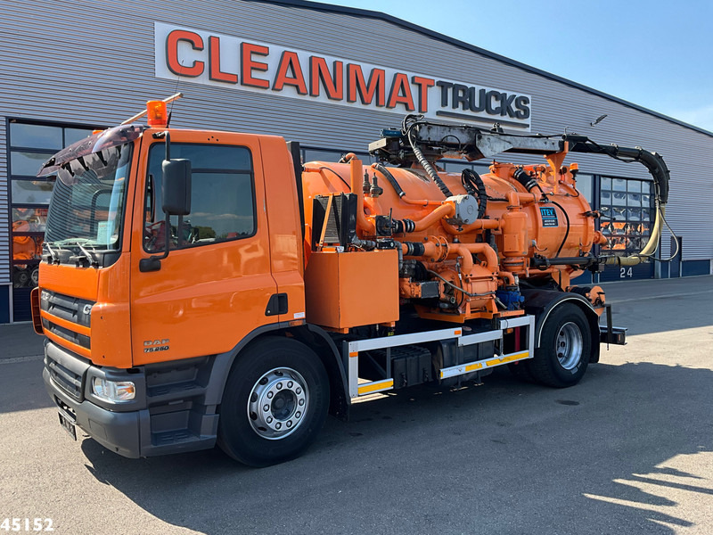 DAF FA 75 CF 250 Ecota 7m³ kolkenzuiger Just 157.071 km! - Каналопочистваща машина: снимка 3 DAF FA 75 CF 250 Ecota 7m³ kolkenzuiger Just 157.071 km! - Каналопочистваща машина: снимка 3