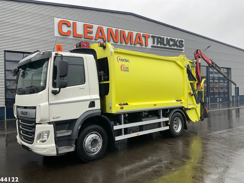 DAF FA CF 340 Euro 6 Norba 17 m³ + Palfinger 3.8 Tonmeter laadkraan + Winch - Боклукчийска кола: снимка 1 DAF FA CF 340 Euro 6 Norba 17 m³ + Palfinger 3.8 Tonmeter laadkraan + Winch - Боклукчийска кола: снимка 1