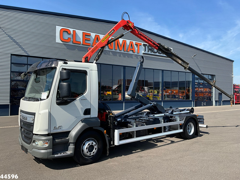 DAF FA LF 250 Euro 6 Palfinger 6,5 Tonmeter laadkraan - Мултилифт с кука камион, Камион с кран: снимка 1 DAF FA LF 250 Euro 6 Palfinger 6,5 Tonmeter laadkraan - Мултилифт с кука камион, Камион с кран: снимка 1