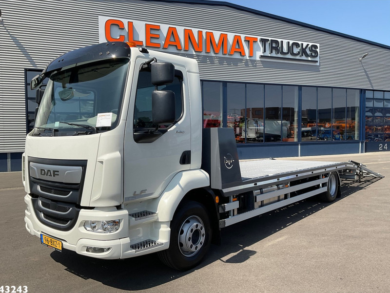 DAF FA LF 260 Autotransporter met oprijramp NEW AND UNUSED! - Автовоз камион: снимка 1 DAF FA LF 260 Autotransporter met oprijramp NEW AND UNUSED! - Автовоз камион: снимка 1