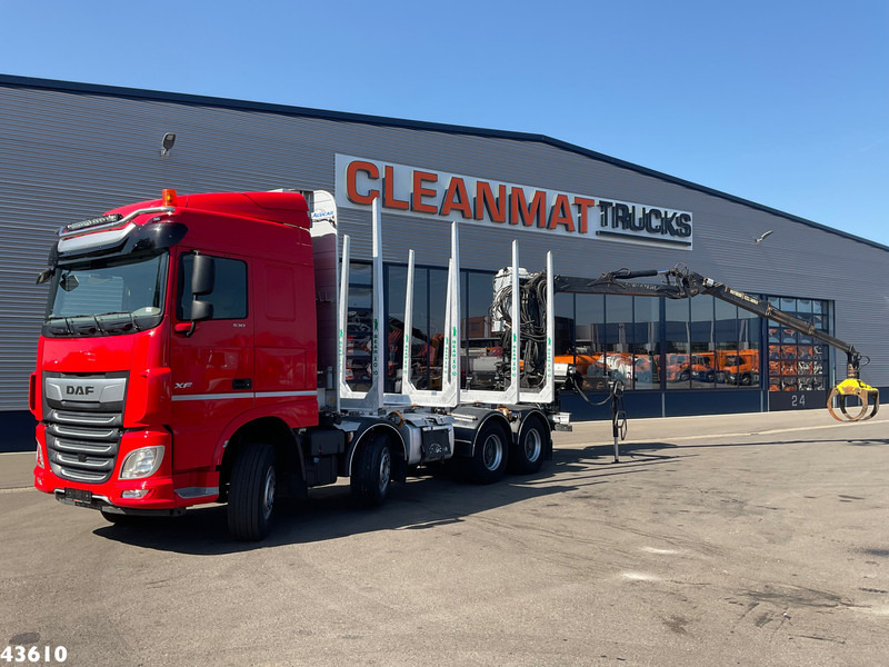 DAF FAD XF 530 8x4 Holzkran - Камион с кран: снимка 2 DAF FAD XF 530 8x4 Holzkran - Камион с кран: снимка 2