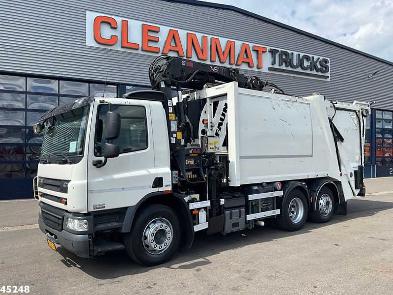 DAF FAN 75 CF 250 Hiab 21 Tonmeter laadkraan + weegsysteem - Боклукчийска кола: снимка 2 DAF FAN 75 CF 250 Hiab 21 Tonmeter laadkraan + weegsysteem - Боклукчийска кола: снимка 2