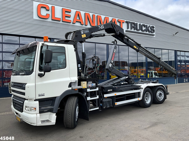 DAF FAN 85 CF 360 Euro 5 Hiab 12 Tonmeter laadkraan - Мултилифт с кука камион, Камион с кран: снимка 1 DAF FAN 85 CF 360 Euro 5 Hiab 12 Tonmeter laadkraan - Мултилифт с кука камион, Камион с кран: снимка 1