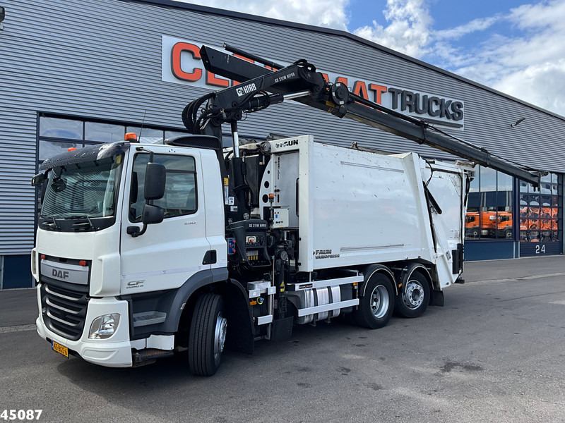 DAF FAN CF 290 Euro 6 Hiab 21 Tonmeter laadkraan Just 166.914 km! - Боклукчийска кола: снимка 1 DAF FAN CF 290 Euro 6 Hiab 21 Tonmeter laadkraan Just 166.914 km! - Боклукчийска кола: снимка 1
