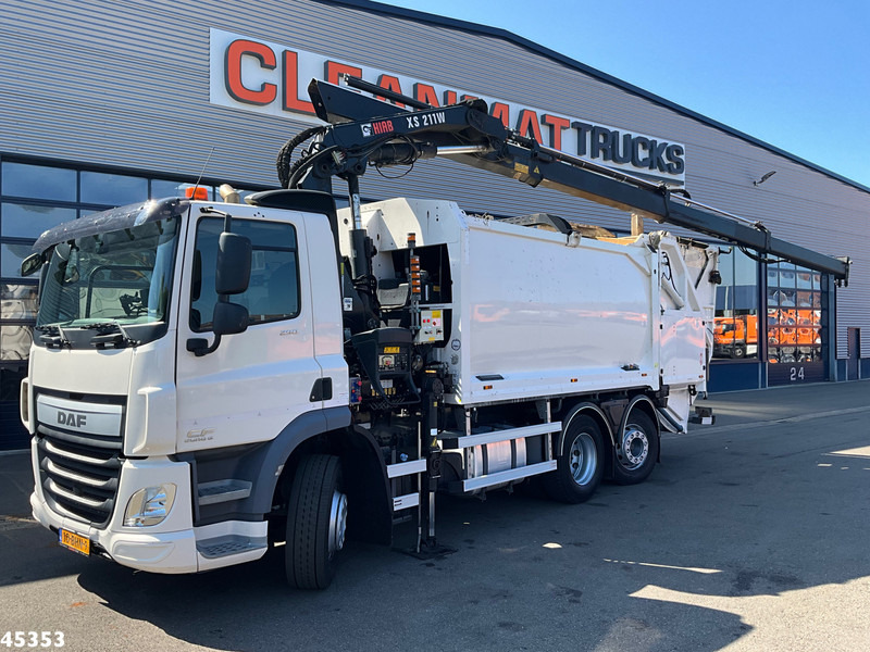 DAF FAN CF 290 Euro 6 Hiab 21 Tonmeter laadkraan - Боклукчийска кола: снимка 1 DAF FAN CF 290 Euro 6 Hiab 21 Tonmeter laadkraan - Боклукчийска кола: снимка 1