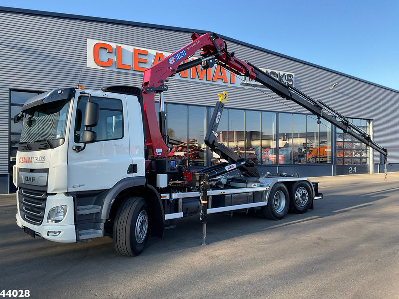 DAF FAN CF 340 Euro 6 HMF 18 Tonmeter laadkraan met lier Just 45.802 km! - Мултилифт с кука камион, Камион с кран: снимка 1 DAF FAN CF 340 Euro 6 HMF 18 Tonmeter laadkraan met lier Just 45.802 km! - Мултилифт с кука камион, Камион с кран: снимка 1
