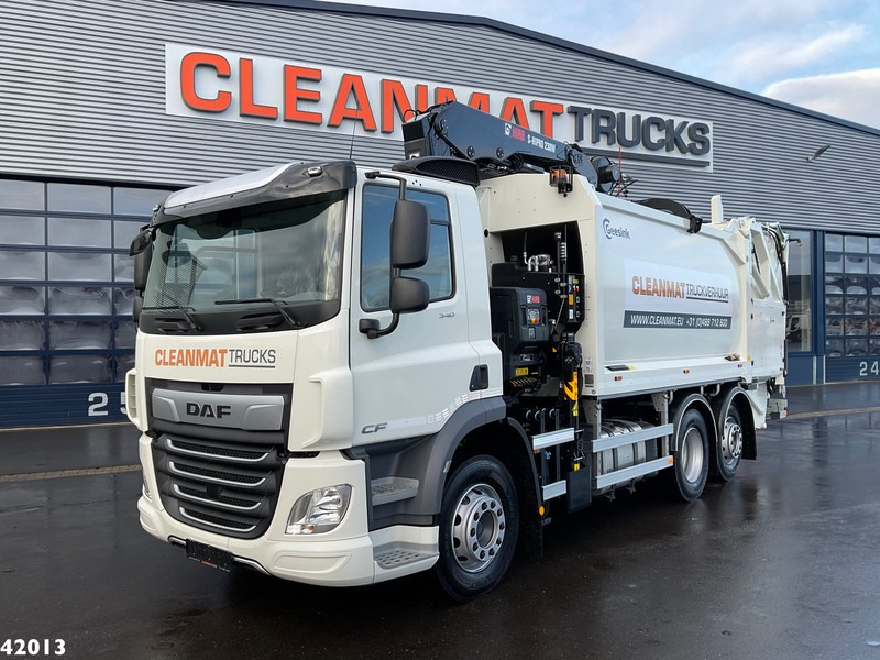 DAF FAN CF 340 Hiab 23 ton/meter laadkraan - Боклукчийска кола: снимка 2 DAF FAN CF 340 Hiab 23 ton/meter laadkraan - Боклукчийска кола: снимка 2