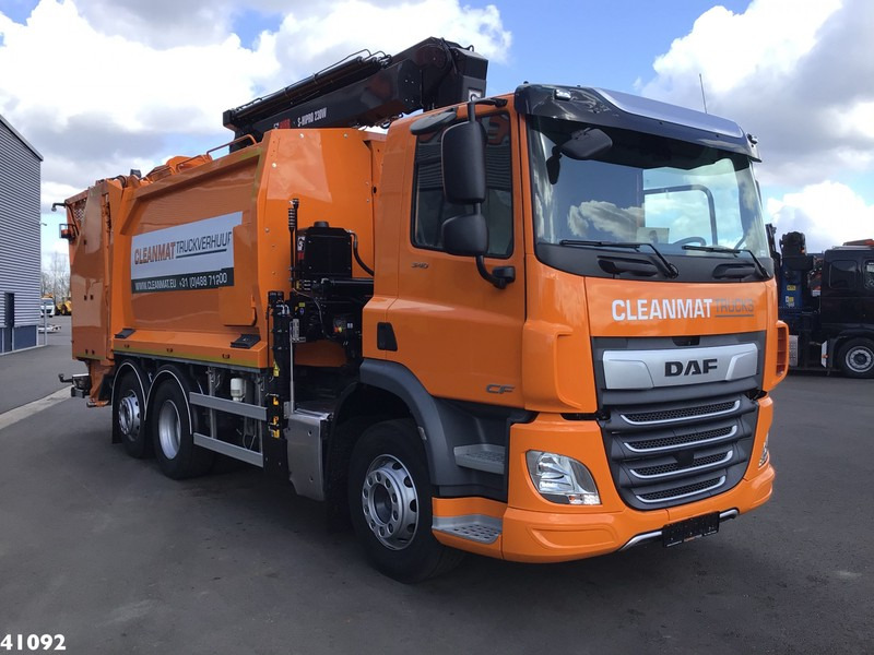 DAF FAN CF 340 Hiab 23 ton/meter laadkraan Welvaarts weighing system - Боклукчийска кола: снимка 4 DAF FAN CF 340 Hiab 23 ton/meter laadkraan Welvaarts weighing system - Боклукчийска кола: снимка 4