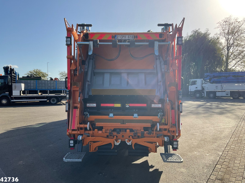 Боклукчийска кола DAF FAN CF 340 Terberg RosRoca 23m³ + AE weegsysteem: снимка 6