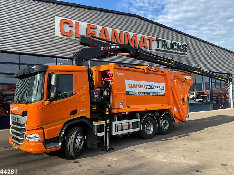 DAF FAN XD 340 Euro 6 Hiab 23 Tonmeter laadkraan - Боклукчийска кола: снимка 1 DAF FAN XD 340 Euro 6 Hiab 23 Tonmeter laadkraan - Боклукчийска кола: снимка 1