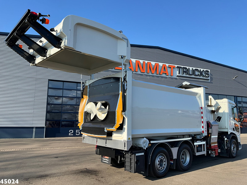 Боклукчийска кола DAF FAN XD 340 VDL Translift zijlader: снимка 10