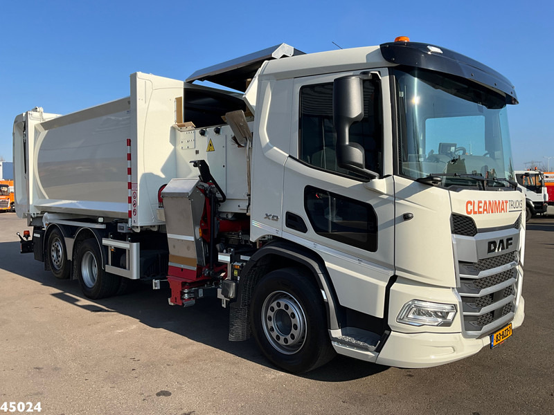 Боклукчийска кола DAF FAN XD 340 VDL Translift zijlader: снимка 7