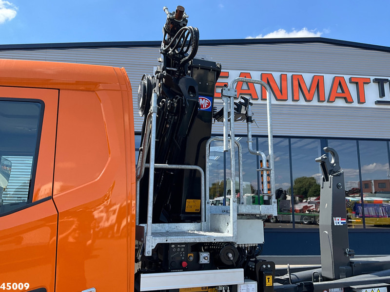 Мултилифт с кука камион, Камион с кран DAF FAN XD 450 Euro 6 HMF 23 Tonmeter laadkraan: снимка 11