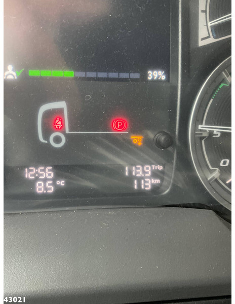 Мултилифт с кука камион, Камион с кран DAF FAQ CF 430 HMF 28 Tonmeter laadkraan: снимка 16