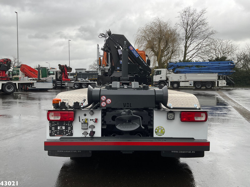 Мултилифт с кука камион, Камион с кран DAF FAQ CF 430 HMF 28 Tonmeter laadkraan: снимка 6