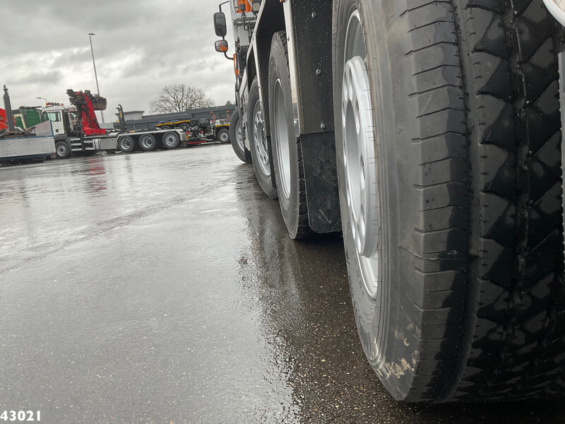 Мултилифт с кука камион, Камион с кран DAF FAQ CF 430 HMF 28 Tonmeter laadkraan: снимка 10