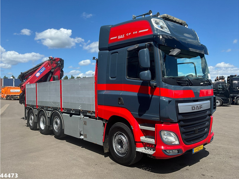 DAF FAQ CF 510 8x2 Euro 6 HMF 40 Tonmeter laadkraan + Fly-JIb - Камион с кран: снимка 4 DAF FAQ CF 510 8x2 Euro 6 HMF 40 Tonmeter laadkraan + Fly-JIb - Камион с кран: снимка 4