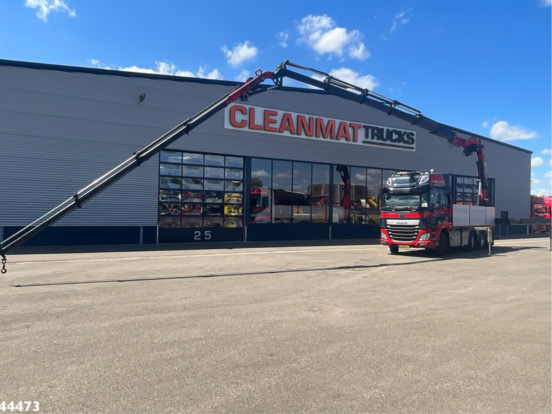 DAF FAQ CF 510 8x2 Euro 6 HMF 40 Tonmeter laadkraan + Fly-JIb - Камион с кран: снимка 1 DAF FAQ CF 510 8x2 Euro 6 HMF 40 Tonmeter laadkraan + Fly-JIb - Камион с кран: снимка 1