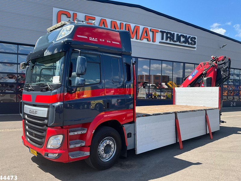 DAF FAQ CF 510 8x2 Euro 6 HMF 40 Tonmeter laadkraan + Fly-JIb - Камион с кран: снимка 3 DAF FAQ CF 510 8x2 Euro 6 HMF 40 Tonmeter laadkraan + Fly-JIb - Камион с кран: снимка 3