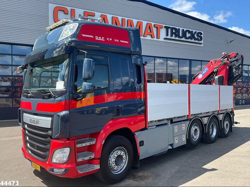 DAF FAQ CF 510 8x2 Euro 6 HMF 40 Tonmeter laadkraan + Fly-JIb - Камион с кран: снимка 2 DAF FAQ CF 510 8x2 Euro 6 HMF 40 Tonmeter laadkraan + Fly-JIb - Камион с кран: снимка 2