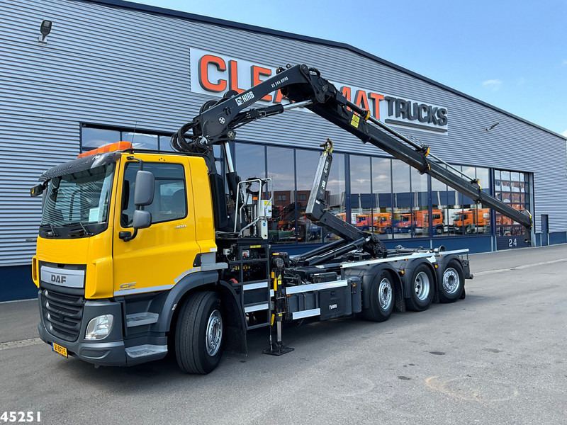 DAF FAQ СF 400 8x2 Euro 6 Hiab 24 Tonmeter laadkraan Just 147.273 km! - Мултилифт с кука камион, Камион с кран: снимка 1 DAF FAQ СF 400 8x2 Euro 6 Hiab 24 Tonmeter laadkraan Just 147.273 km! - Мултилифт с кука камион, Камион с кран: снимка 1