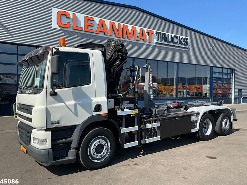 DAF FAS 85 CF 340 Manual Hiab 12 Tonmeter laadkraan - Мултилифт с кука камион, Камион с кран: снимка 2 DAF FAS 85 CF 340 Manual Hiab 12 Tonmeter laadkraan - Мултилифт с кука камион, Камион с кран: снимка 2